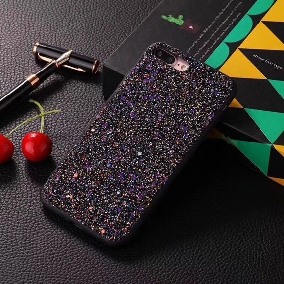 Purple Black Sequin Glitter Iphone 11 Case - Picture 2 of 4